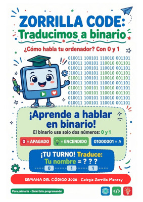 Zorrila CODE: el lenguaje secreto de los ordenadores